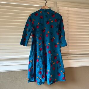 Zuri Kenya Turquoise Berry Dress